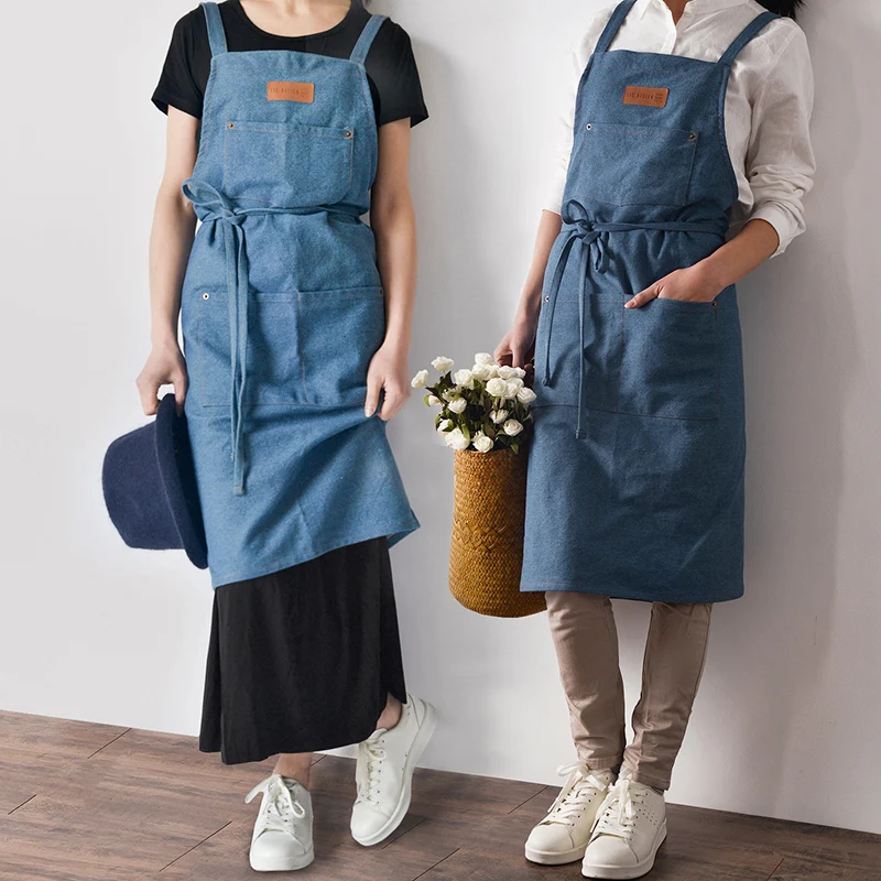 Durable Goods Denim Apron for Chef Kitchen BBQ Grill Tool Pockets Quick Release Buckle Adjustable Florist flower shop
Durable Goods Denim Apron for Chef Kitchen BBQ Grill Tool Pockets Quick Release Buckle Adjustable Florist flower shop
