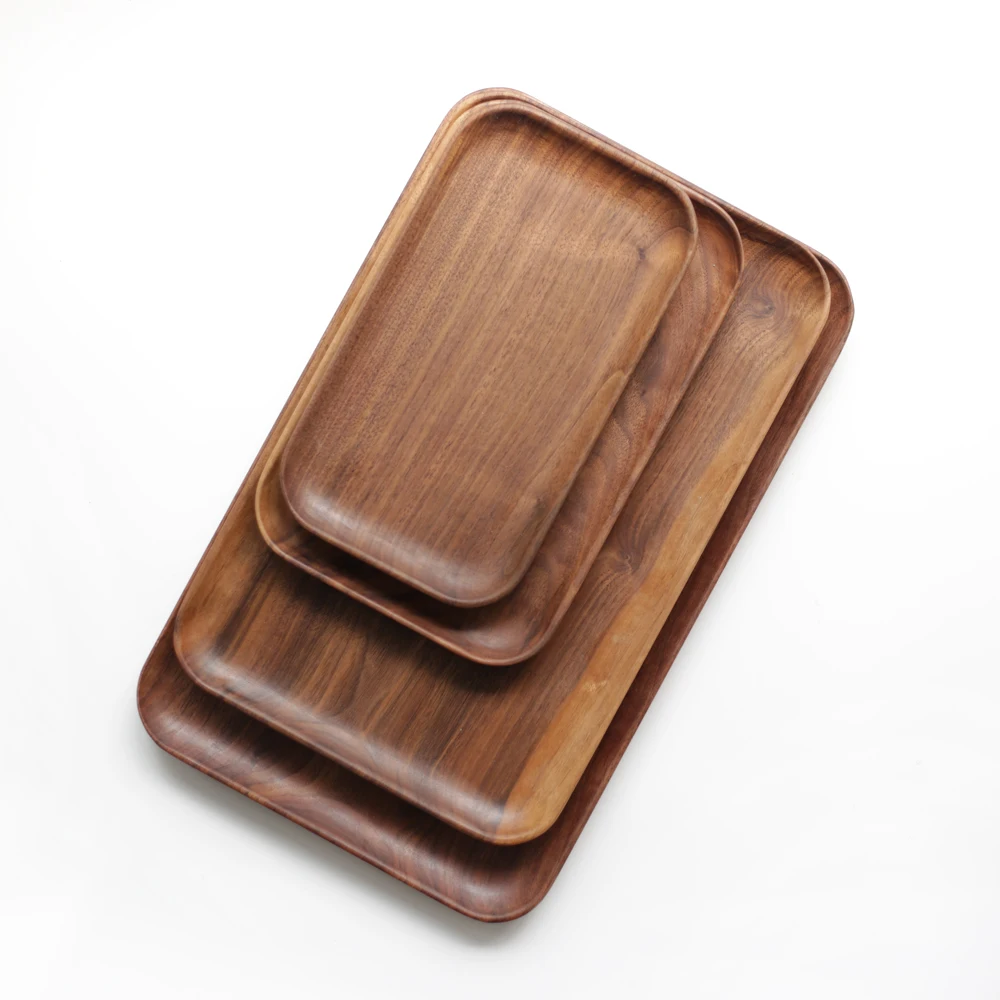 4pcs/lot Kitchen room supplies walnut solid wood plate wood tea tray snack cake dishes rectangular wood tray
4pcs/lot Kitchen room supplies walnut solid wood plate wood tea tray snack cake dishes rectangular wood tray
