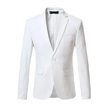 Custom Made New Style Men's Solid Back Vent Blazer One Button Tuxedo Slim Fit Dinner Jacket Men Suit Jackets
Custom Made New Style Men's Solid Back Vent Blazer One Button Tuxedo Slim Fit Dinner Jacket Men Suit Jackets
