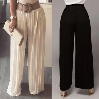 Sweatpants 2019 New Polyester Loose Elastic Waist None Mid Flat Hot Pants Women Solid Color Wide Leg Women's Trousers Plus Size
Sweatpants 2019 New Polyester Loose Elastic Waist None Mid Flat Hot Pants Women Solid Color Wide Leg Women's Trousers Plus Size