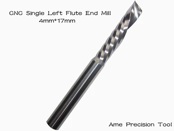 4mm*17mm Freeshipping CNC carbide tool,woodworking insert router bit,Tungsten end milling cutter,Single Left Flute end mill
4mm*17mm Freeshipping CNC carbide tool,woodworking insert router bit,Tungsten end milling cutter,Single Left Flute end mill