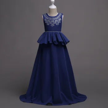 Kids Design Beautiful Purple Navy Sky Blue Red Rhinestoned Backless Evening Gowns Girls Long Dresses for Party and Wedding
Kids Design Beautiful Purple Navy Sky Blue Red Rhinestoned Backless Evening Gowns Girls Long Dresses for Party and Wedding