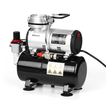 KKmoon 1/6 Piston Airbrush Compressor Quiet High-pressure Pump Tattoo Manicure Spraying Air Compressor with Tank Tattoo Tool
KKmoon 1/6 Piston Airbrush Compressor Quiet High-pressure Pump Tattoo Manicure Spraying Air Compressor with Tank Tattoo Tool