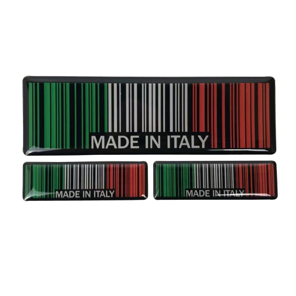 3D Barcode Sticker Made In Italy Motorcycle Pad Sticker Decal case for Honda Yamaha Suzuki Kawasaki KTM BMW
3D Barcode Sticker Made In Italy Motorcycle Pad Sticker Decal case for Honda Yamaha Suzuki Kawasaki KTM BMW