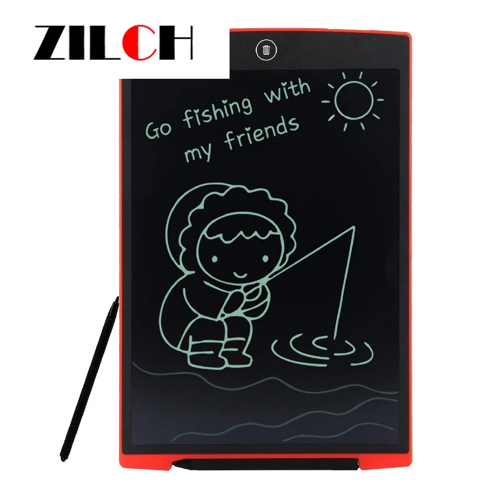 LCD Writing Tablet 12 Inch Erasable Electronic Drawing Board Digital Paperless Doodle Pad Gift for School Student Kids Birthday
LCD Writing Tablet 12 Inch Erasable Electronic Drawing Board Digital Paperless Doodle Pad Gift for School Student Kids Birthday