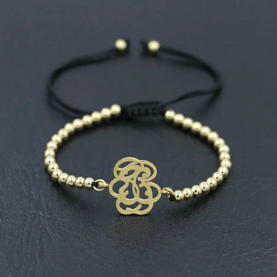 Gold/Silver Color Stainless Steel Hollow Flower Design 4mm Copper Beads Braided Lucky Bracelets Men Women Girls Lovers Pulsears
Gold/Silver Color Stainless Steel Hollow Flower Design 4mm Copper Beads Braided Lucky Bracelets Men Women Girls Lovers Pulsears