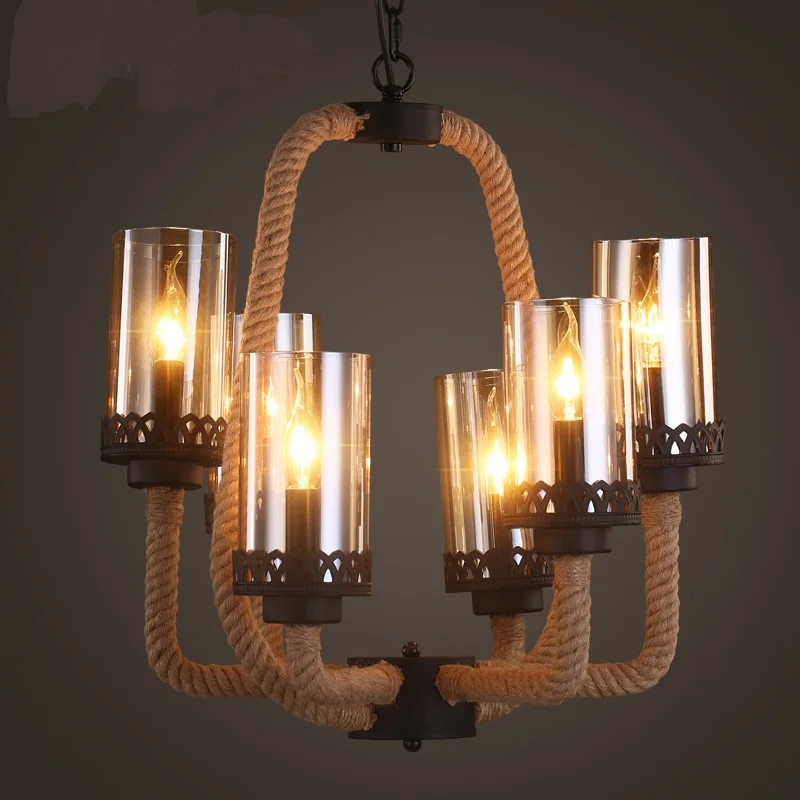 American Village Retro 6 Personal pendant light Glass Creative Living Room Restaurant cafe Iron Knit Mapping Light LU728307
American Village Retro 6 Personal pendant light Glass Creative Living Room Restaurant cafe Iron Knit Mapping Light LU728307