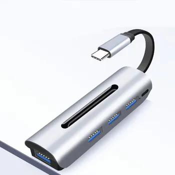 5 in 1 USB Charger USB C HUB USB-C to 3.0 HUB PD for MacBook Samsung Galaxy S9 Huawei P20 Mate 20 Pro Type C USB HUB
5 in 1 USB Charger USB C HUB USB-C to 3.0 HUB PD for MacBook Samsung Galaxy S9 Huawei P20 Mate 20 Pro Type C USB HUB