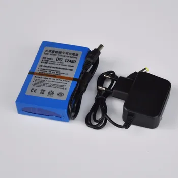 UNITEK 12V rechargeable lithium ion battery Pack 4800mah polymer lithium cell + charger for CCTV camera system UPS Backup power
UNITEK 12V rechargeable lithium ion battery Pack 4800mah polymer lithium cell + charger for CCTV camera system UPS Backup power