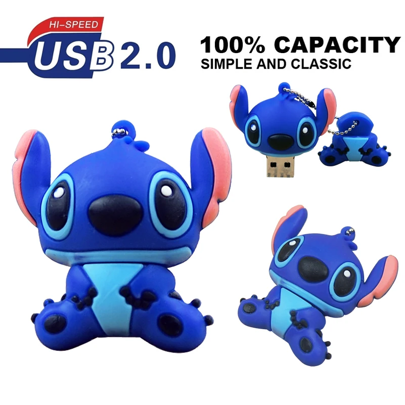 Lovely Cartoon Lilo & Stitch USB Flash Drive USB 2.0 32GB 64GB 128MB USB Pen Drive Memory Stick Pendrives Mini U Disk Cute Gifts
Lovely Cartoon Lilo & Stitch USB Flash Drive USB 2.0 32GB 64GB 128MB USB Pen Drive Memory Stick Pendrives Mini U Disk Cute Gifts