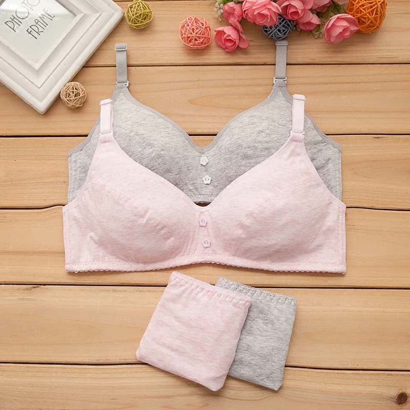 Puberty Girl Underwear Set Teenage Girl Cotton Underwear Set Students Small Training No Rim for Young Girl 100% Cotton
Puberty Girl Underwear Set Teenage Girl Cotton Underwear Set Students Small Training No Rim for Young Girl 100% Cotton
