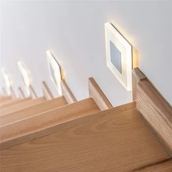 New Led Wall Light 3W Acrylic Sconce Embedded Footlight Indoor Corridor Stair Step Decorative Night Lights Modern Led Wall Lamps
New Led Wall Light 3W Acrylic Sconce Embedded Footlight Indoor Corridor Stair Step Decorative Night Lights Modern Led Wall Lamps
