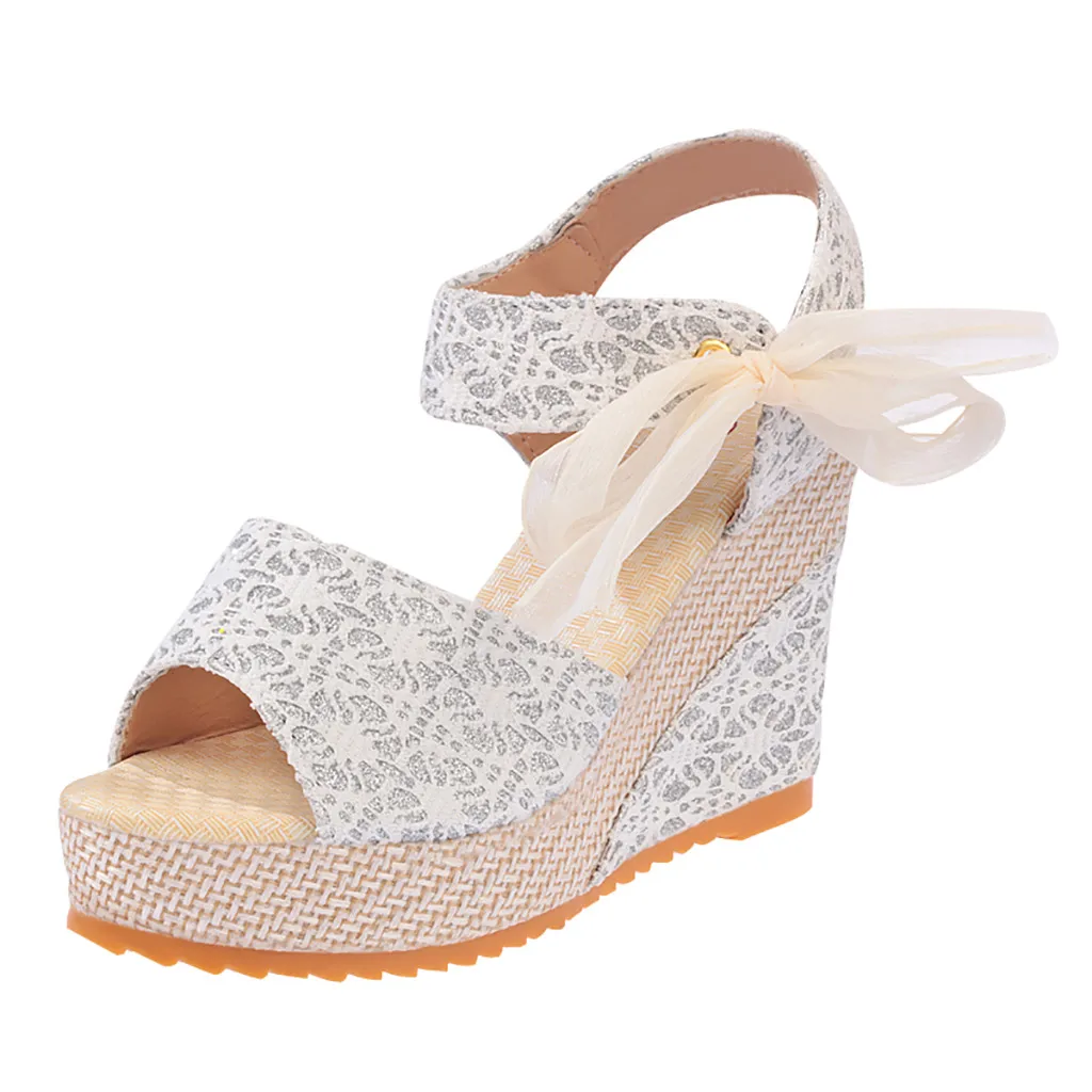 Sandals Summer 2019 Summer Women High Heels Wedges Sandals Gladiator Lace Bow-Tied Womens Wedges Sandal Platforms Shoes
Sandals Summer 2019 Summer Women High Heels Wedges Sandals Gladiator Lace Bow-Tied Womens Wedges Sandal Platforms Shoes