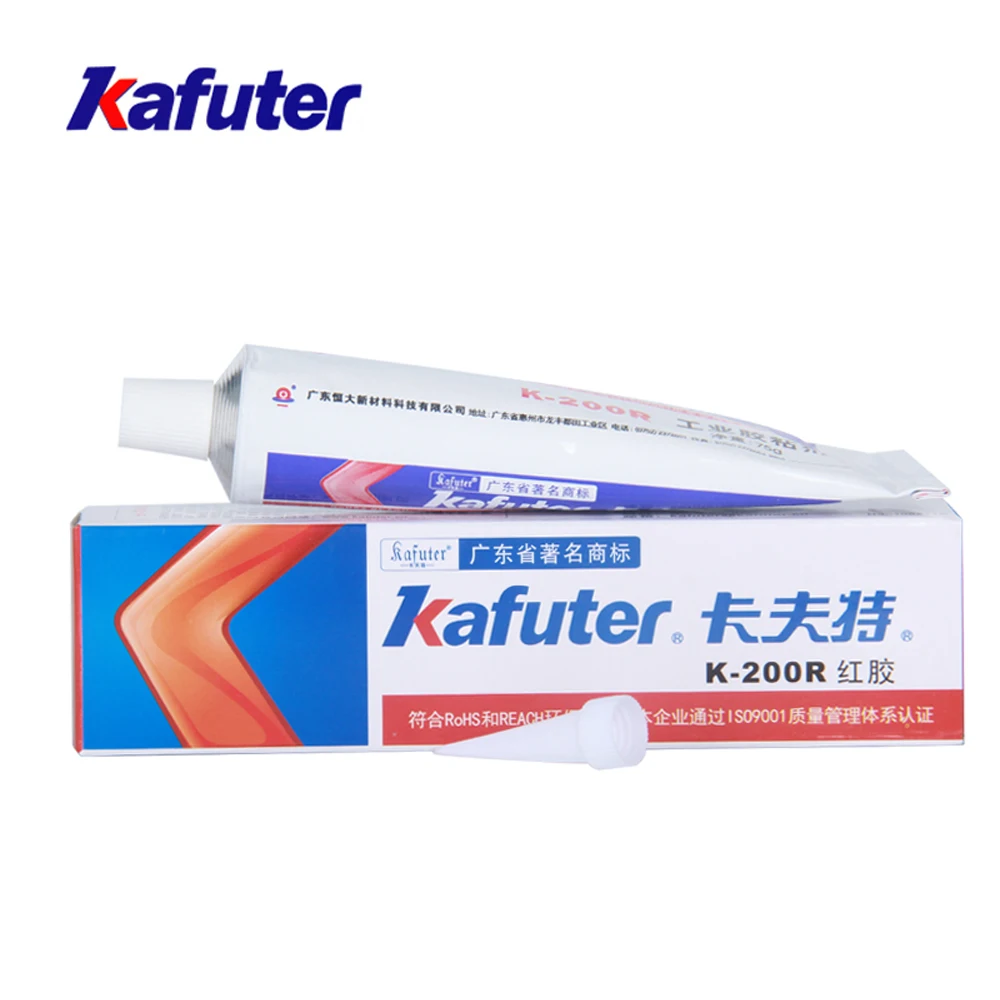 

Kafuter 75g K-200R Electronic Special Red Glue Potentiometer Fixing Screws Positioned Adhesives Environmental Sealant