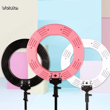 Led ring double color gentle light photography fill light self-timer 14 inch live video beauty shooting light CD50 T08
Led ring double color gentle light photography fill light self-timer 14 inch live video beauty shooting light CD50 T08