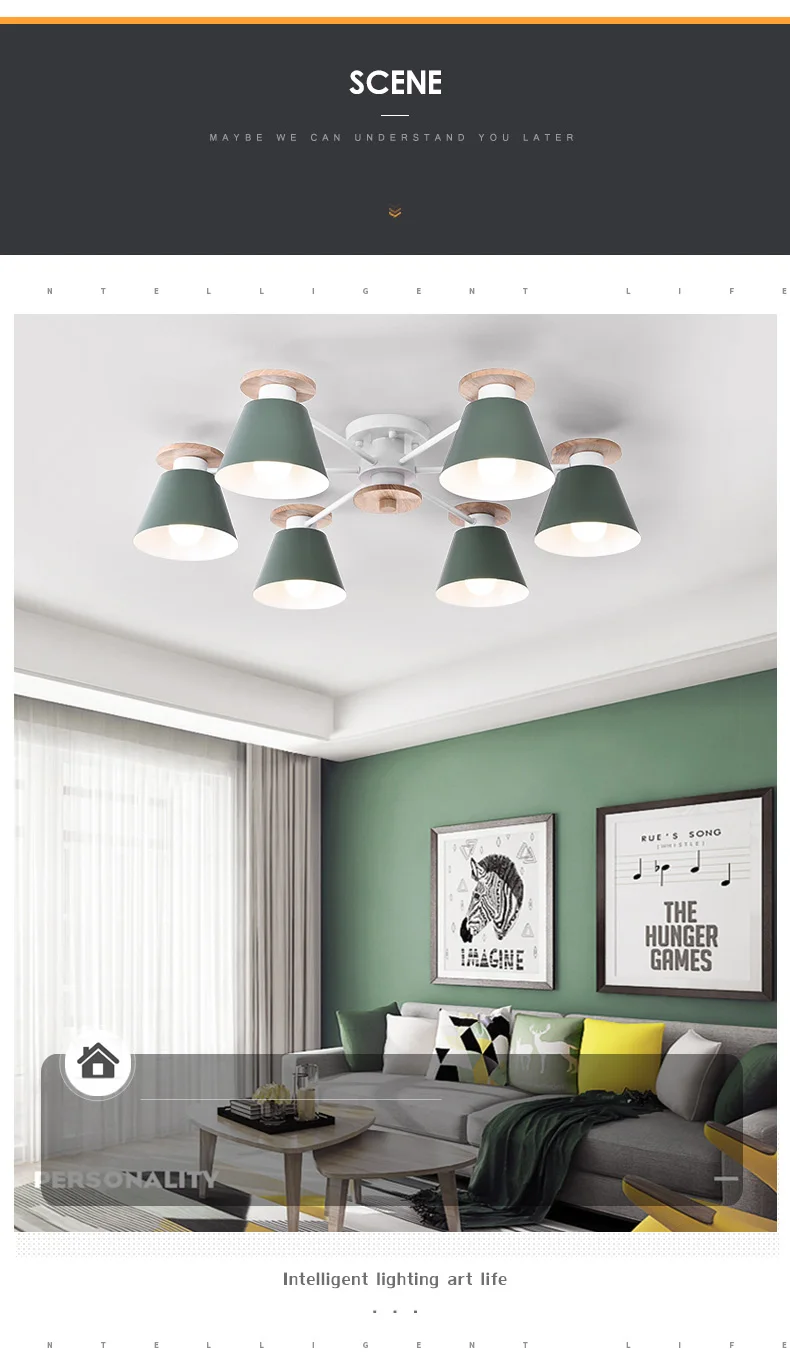 led ceiling light modern lamp living room lighting fixtures 4