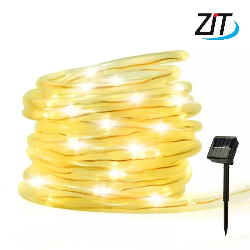 7m/12m Led Solar Rope Tube String Lights Solar Power patio Lights Christmas fairy Lighting for Home Garden Lawn Party Decoration
7m/12m Led Solar Rope Tube String Lights Solar Power patio Lights Christmas fairy Lighting for Home Garden Lawn Party Decoration