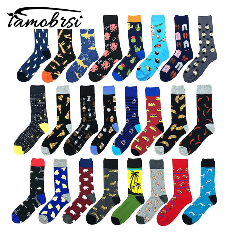 Novelty Cartoon Funny Crazy Pattern Winter Sox Hip Hop Women Sushi Casual Happy Socks Brand Men Fashion Cotton Thick Warm Socks
Novelty Cartoon Funny Crazy Pattern Winter Sox Hip Hop Women Sushi Casual Happy Socks Brand Men Fashion Cotton Thick Warm Socks