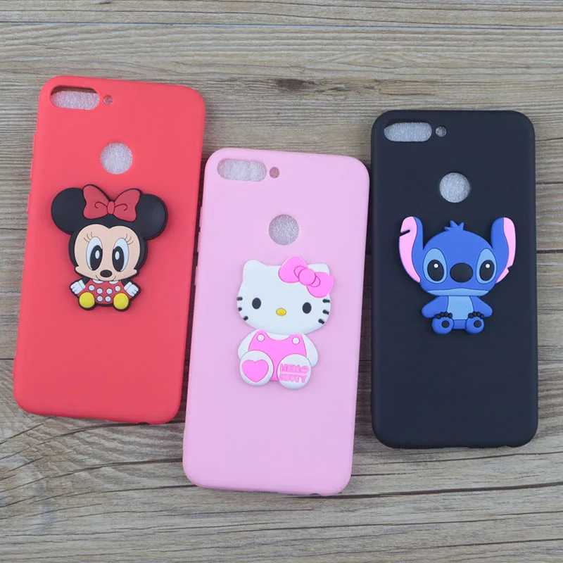 Cute Cartoon Silicone Case for Huawei Y9 2018 Cases Stitch Hello Kitty Minnie Cat Soft TPU Phone Cover
Cute Cartoon Silicone Case for Huawei Y9 2018 Cases Stitch Hello Kitty Minnie Cat Soft TPU Phone Cover