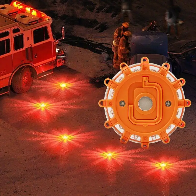 12 LEDs Warning Light Magnetic Multifunctional Emergency Portable Flare Safety Orange Yellow Blue LED Warning Light
12 LEDs Warning Light Magnetic Multifunctional Emergency Portable Flare Safety Orange Yellow Blue LED Warning Light