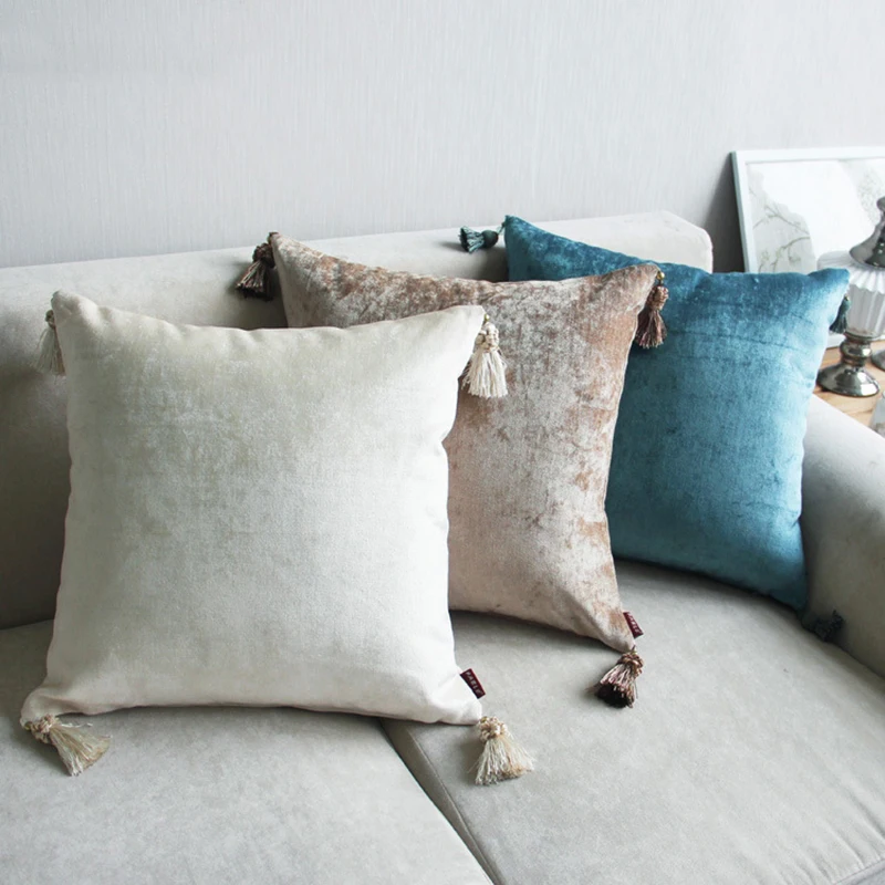European Style Tassels Cushion Cover Ivory Purple Red Blue Tan Home Decorative Solid Pillow Cover 45x45cm/60x60cm 6 colors
European Style Tassels Cushion Cover Ivory Purple Red Blue Tan Home Decorative Solid Pillow Cover 45x45cm/60x60cm 6 colors