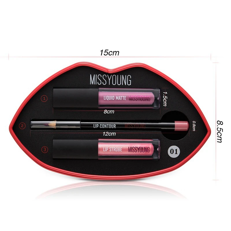 liquid Matte Lipstick Lips Pencil Makeup Set Lasting Waterproof Mate lip gloss rouge cosmetics lip kit
liquid Matte Lipstick Lips Pencil Makeup Set Lasting Waterproof Mate lip gloss rouge cosmetics lip kit