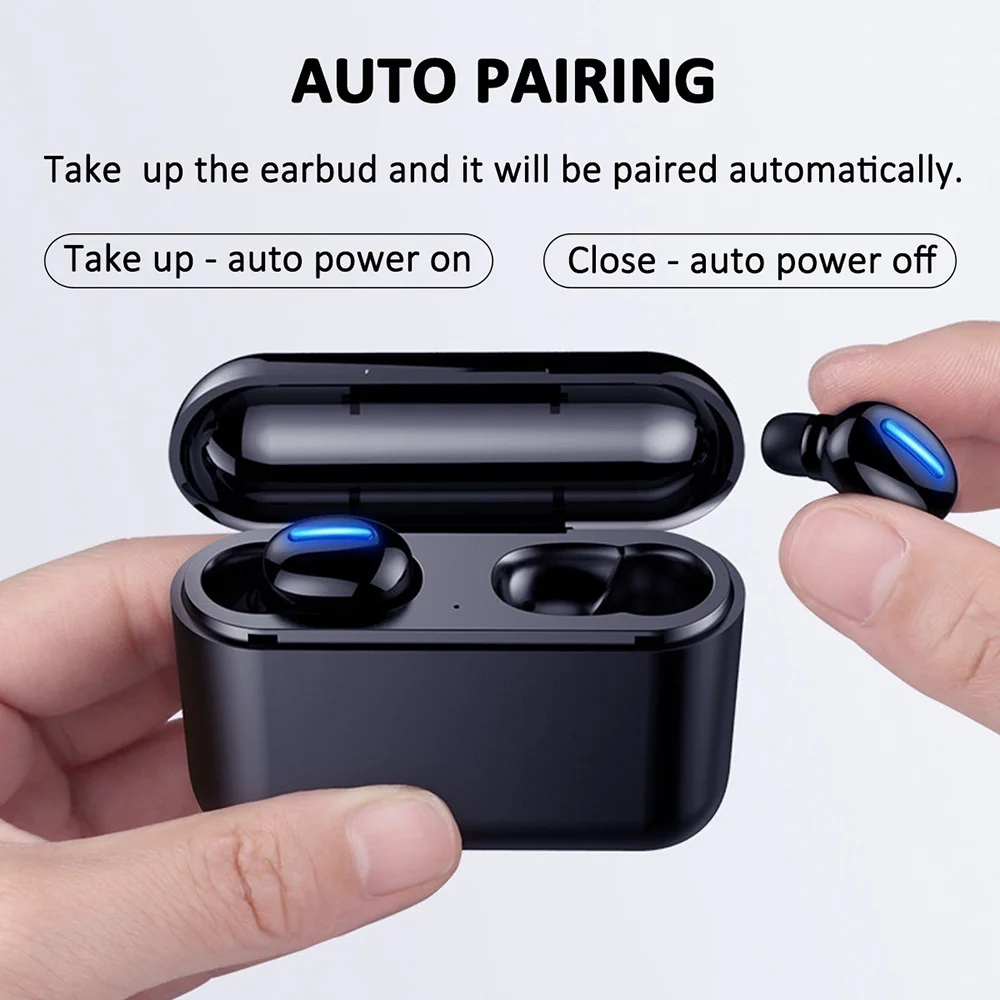 TWS-Q32 Hi-Fi 2600mAh TWS Bluetooth 5.0 Earphone Wireless StereoHeadphones Earphone Ear Buds for Phones and Music
TWS-Q32 Hi-Fi 2600mAh TWS Bluetooth 5.0 Earphone Wireless StereoHeadphones Earphone Ear Buds for Phones and Music