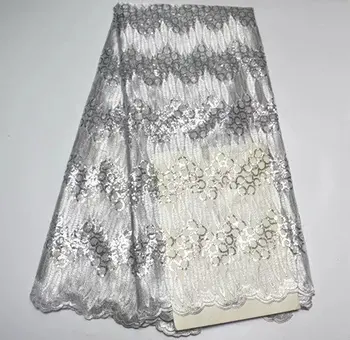 Hot French Nigerian Sequin Net Lace African Tulle Mesh Lace Fabric High Quality For Party Wedding Dress 5yards/lot Free Shipping 
Hot French Nigerian Sequin Net Lace African Tulle Mesh Lace Fabric High Quality For Party Wedding Dress 5yards/lot Free Shipping