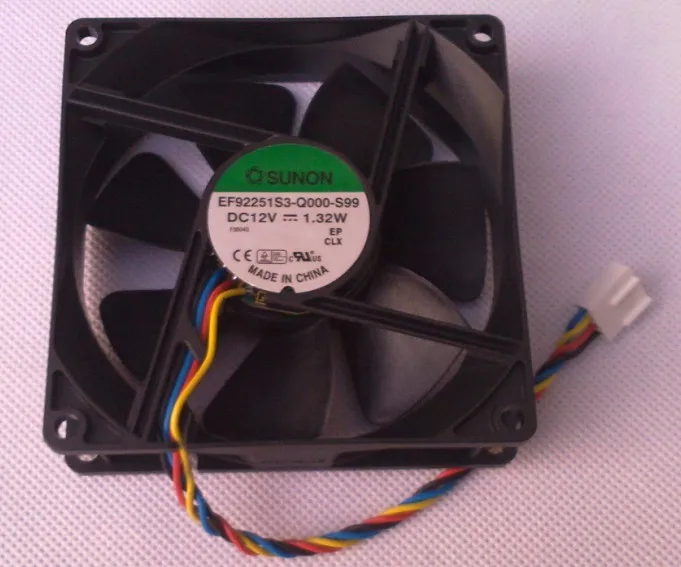 

brand new SUNON EF92251S3-Q000-S99 9CM 9025 4PIN PWM silence CPU 12V 1.32W cooling fan