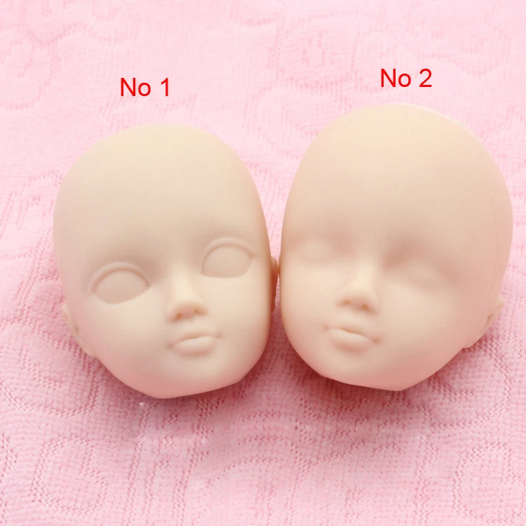 2pc/lot Soft DIY High Quality Practice Makeup Doll Heads For 1/6 BJD as For 29cm Doll's Practicing Dress Up Head Without Hair
2pc/lot Soft DIY High Quality Practice Makeup Doll Heads For 1/6 BJD as For 29cm Doll's Practicing Dress Up Head Without Hair
