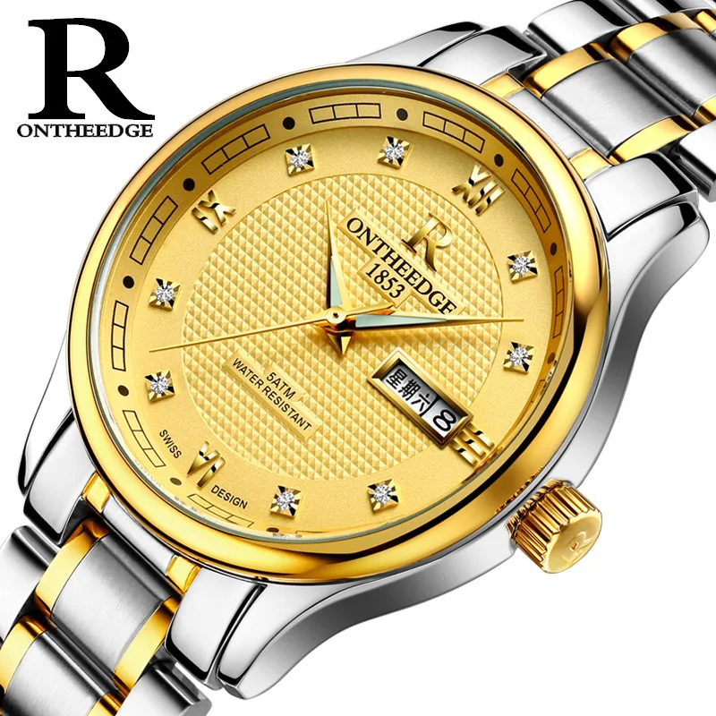 Men's ultra-thin watch top brand luxury quartz waterproof stainless steel best-selling business watches
Men's ultra-thin watch top brand luxury quartz waterproof stainless steel best-selling business watches