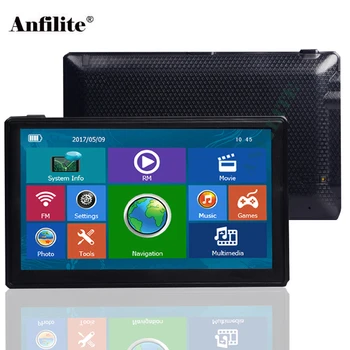 Anfilite 7 inch Bluetooth avin 128M 4GB Truck gps navigator FM MP3 MP4 MSB2531 ARM Cortex-A7,800MHZ vehicle car GPS Navigation
Anfilite 7 inch Bluetooth avin 128M 4GB Truck gps navigator FM MP3 MP4 MSB2531 ARM Cortex-A7,800MHZ vehicle car GPS Navigation