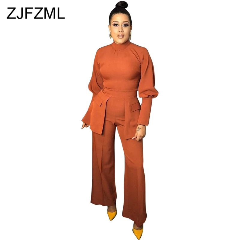 Long Sleeve Sexy Rompers Womens Jumpsuit Vintage Lantern Sleeve Turtleneck Wide Leg Bodysuit Casual Orange Pockets Long Overall
Long Sleeve Sexy Rompers Womens Jumpsuit Vintage Lantern Sleeve Turtleneck Wide Leg Bodysuit Casual Orange Pockets Long Overall
