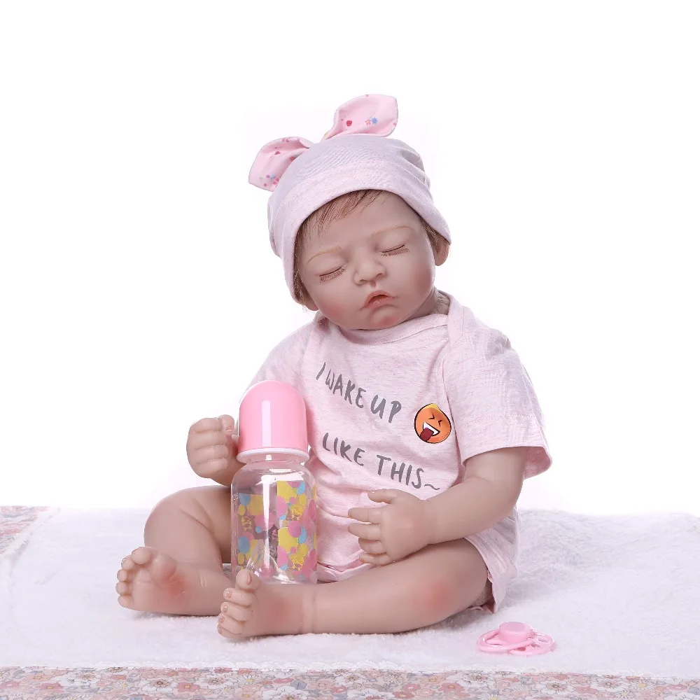Super real baby reborn silicone doll toys 20" 50cm newborn baby alive bebe doll reborn children gift reborn babies
Super real baby reborn silicone doll toys 20" 50cm newborn baby alive bebe doll reborn children gift reborn babies