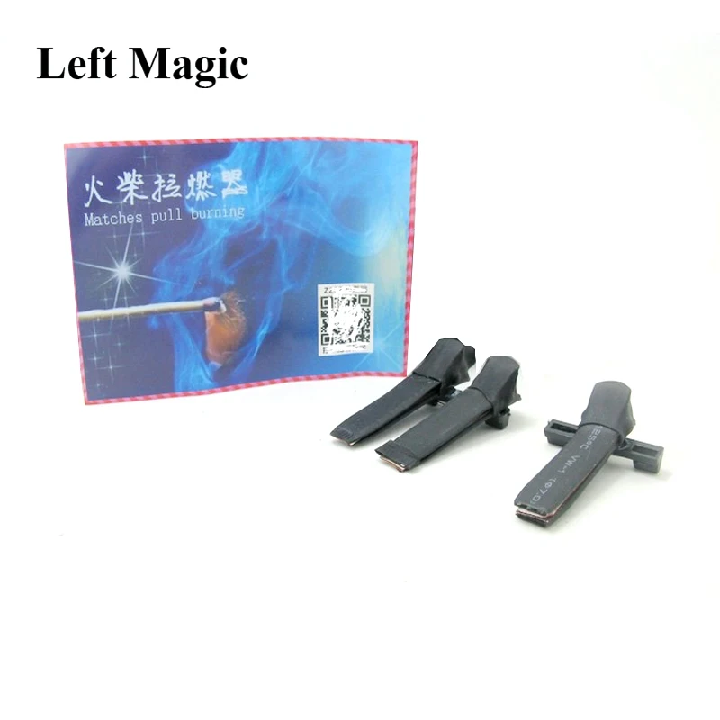 Matches Pull Burning Fire Magic Tricks One Or Double clip Lit Match Stage Magic Props Accessories Comedy Funny Gimmick
Matches Pull Burning Fire Magic Tricks One Or Double clip Lit Match Stage Magic Props Accessories Comedy Funny Gimmick