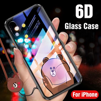 VPOWER For iPhone X 6 7 8 plus case cartoon pattern tempered glass Explosion-proof cover For iphone x 7 shockproof Glass case
VPOWER For iPhone X 6 7 8 plus case cartoon pattern tempered glass Explosion-proof cover For iphone x 7 shockproof Glass case
