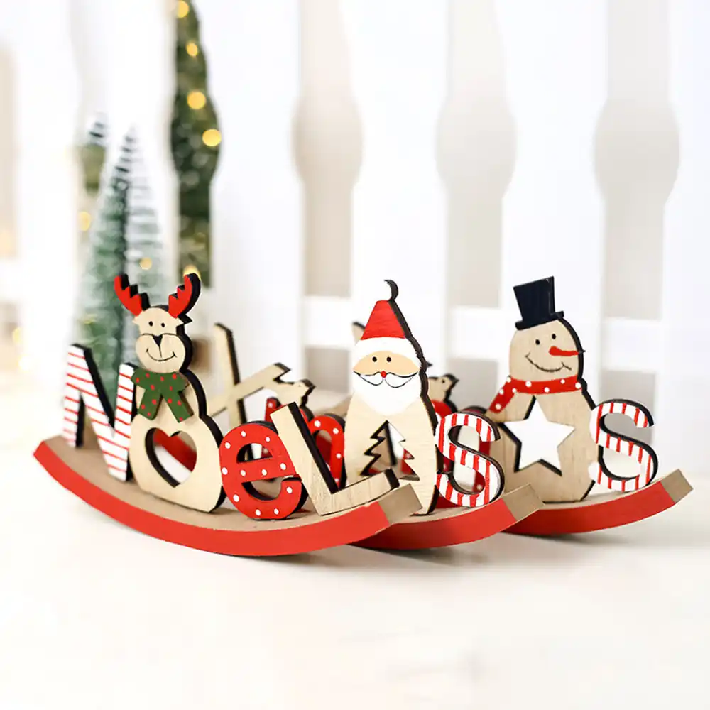 elk snowman festival ornament home decor christmas gifts navidad