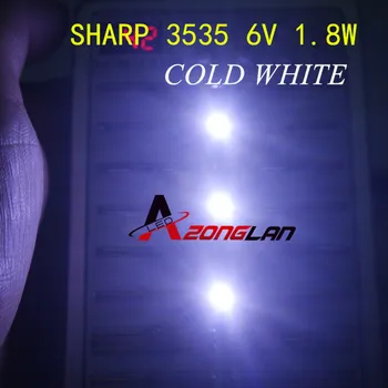FOR SHARP LED backlight LCD TV 3535 3537 LED SMD Lamp bead bead 1.8W 6V 3535 Cold white 1500PCS
FOR SHARP LED backlight LCD TV 3535 3537 LED SMD Lamp bead bead 1.8W 6V 3535 Cold white 1500PCS