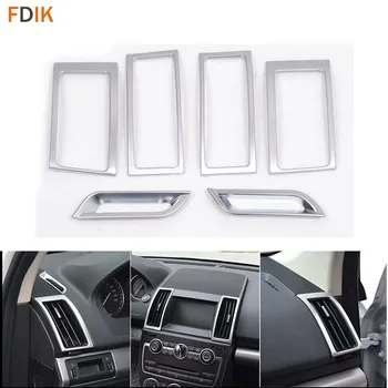 6pcs Matte Chrome Interior Air Vent Outlet Cover Trim Frame Accessories for Land Rover Freelander 2 2012 2013 2014 2015
6pcs Matte Chrome Interior Air Vent Outlet Cover Trim Frame Accessories for Land Rover Freelander 2 2012 2013 2014 2015