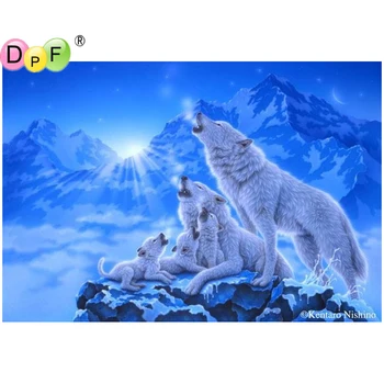 DPF DIY 5D diamond painting white wolfs diamond embroidery kit home decor cross stitch diamond mosaic full square crafts gift
DPF DIY 5D diamond painting white wolfs diamond embroidery kit home decor cross stitch diamond mosaic full square crafts gift