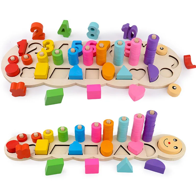 Wooden Montessori Materials Toys for Children Learning Count Numbers Matching Digital Shape Match Early Education Teaching Math
Wooden Montessori Materials Toys for Children Learning Count Numbers Matching Digital Shape Match Early Education Teaching Math