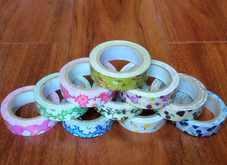 1pc beautiful flower printed fabric material self adhesive scrapbooking ribbon tape DIY decoration use
1pc beautiful flower printed fabric material self adhesive scrapbooking ribbon tape DIY decoration use