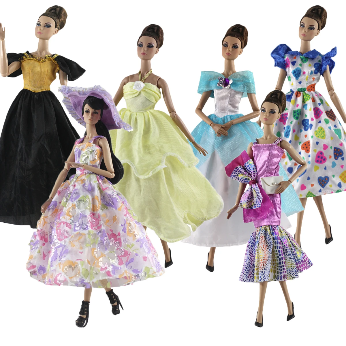 Doll Dress / 15 styles Colorized Outfit Clothing Clothes Gown For 1/6 BJD Xinyi Barbie FR ST Doll / toys for girls
Doll Dress / 15 styles Colorized Outfit Clothing Clothes Gown For 1/6 BJD Xinyi Barbie FR ST Doll / toys for girls