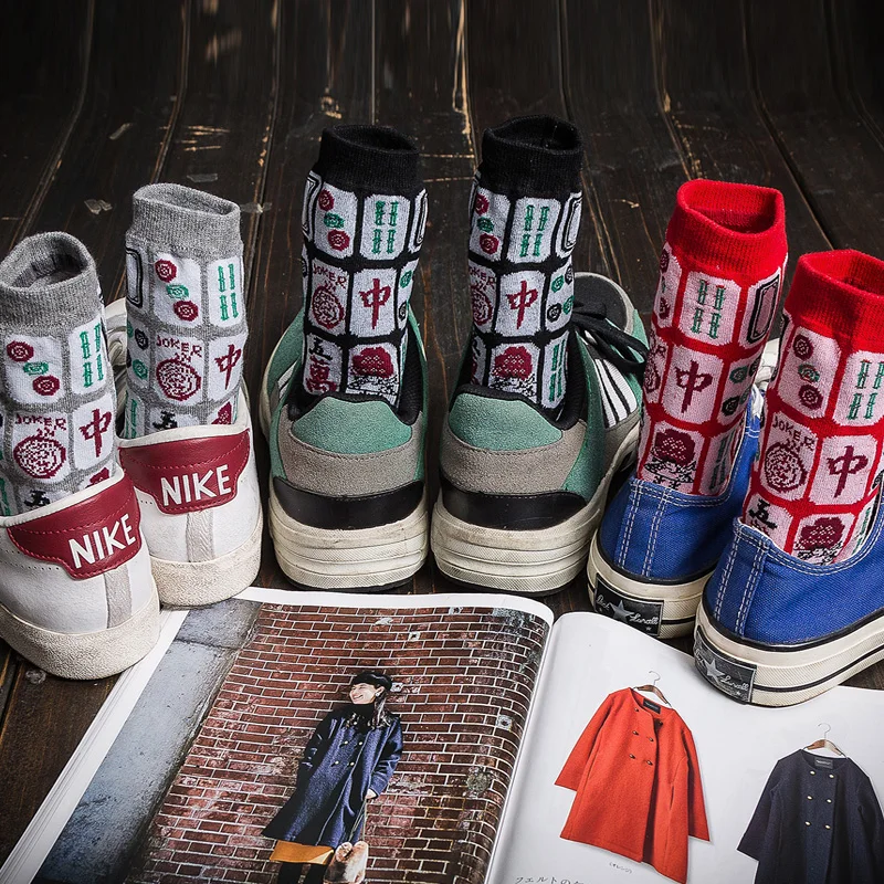 3 Paris Sets Lovers Socks Men Chinese Sports Socks Harajuku Hip Hop Street Style Casual Skate Cotton Socks
3 Paris Sets Lovers Socks Men Chinese Sports Socks Harajuku Hip Hop Street Style Casual Skate Cotton Socks