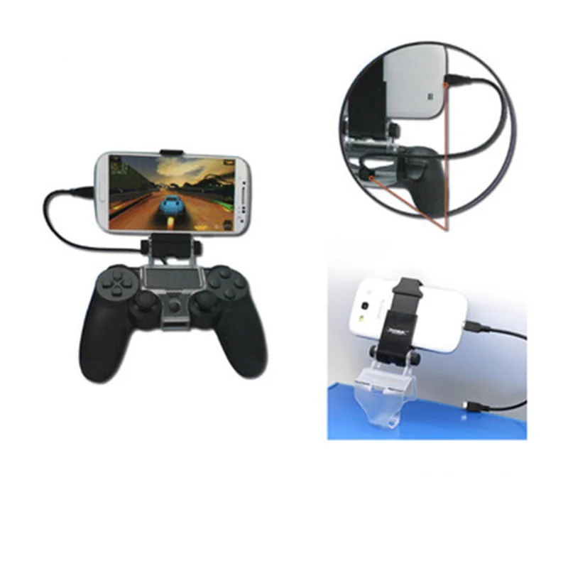 PS4 PS 4 Cell Mobile Phone Smart Clip Clamp Holder Stand Bracket with OTG Cable for Sony PlayStation PS4 Slim PS4 Pro Gamepad
PS4 PS 4 Cell Mobile Phone Smart Clip Clamp Holder Stand Bracket with OTG Cable for Sony PlayStation PS4 Slim PS4 Pro Gamepad
