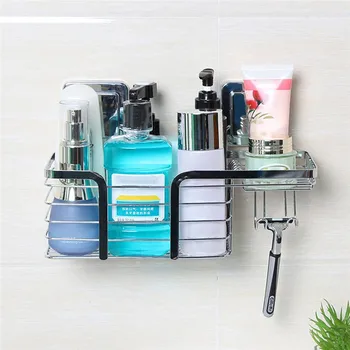 New Stainless Steel Bathroom Soap Dish Holder Paper Towel Rack Basket Shelves Soap Hooks Bathroom Shelves Stacks Storage Rack
New Stainless Steel Bathroom Soap Dish Holder Paper Towel Rack Basket Shelves Soap Hooks Bathroom Shelves Stacks Storage Rack