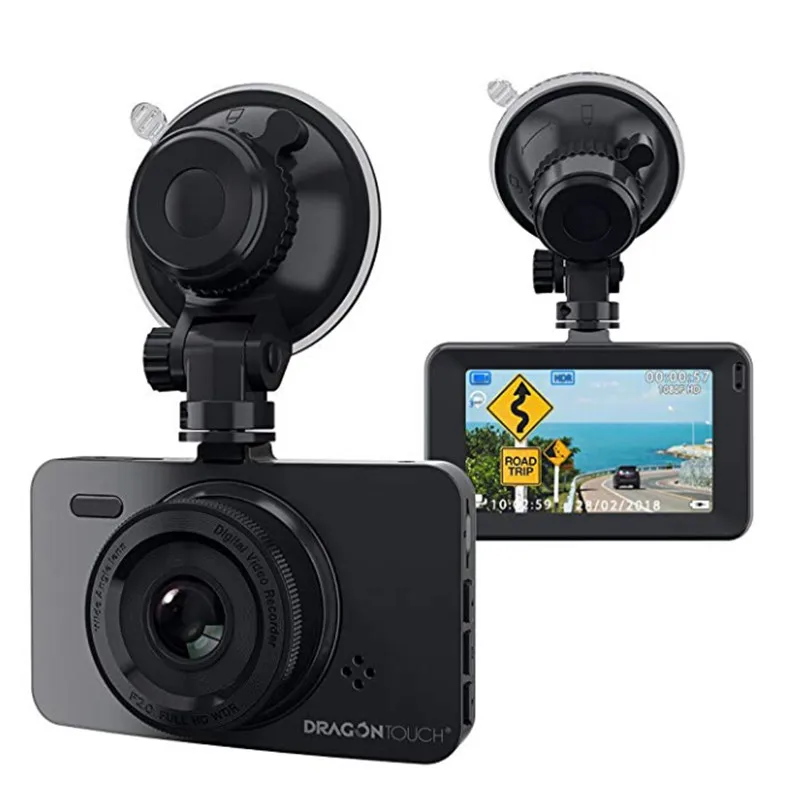 AKASO Dragon Touch D1 Dash Cam 3" LCD 1080P Full HD Car Dashboard Camera DVR 170 Wide Angle Car Camera Recorder with G-Sensor
AKASO Dragon Touch D1 Dash Cam 3" LCD 1080P Full HD Car Dashboard Camera DVR 170 Wide Angle Car Camera Recorder with G-Sensor