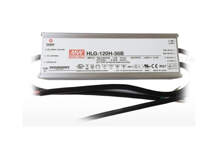 Original MEAN WELL 150W Single Output IP67 Constant Current /Voltage LED Driver Switching Power Supply With PFC HLG-150H
Original MEAN WELL 150W Single Output IP67 Constant Current /Voltage LED Driver Switching Power Supply With PFC HLG-150H