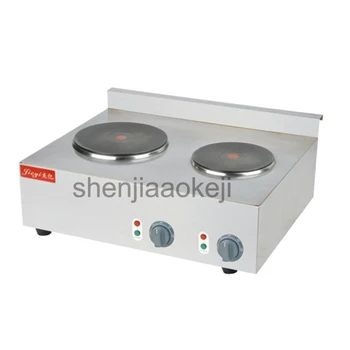 1PC Stainless Steel Double-head Cooking Stove Commercial Double Hot Plate for Cooking Electric Stove 2 Burners 220-240V 3600W
1PC Stainless Steel Double-head Cooking Stove Commercial Double Hot Plate for Cooking Electric Stove 2 Burners 220-240V 3600W