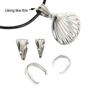 20pcs/lots Stainless Steel Shackle Pinch Clip Pendant Clasps Bail Pendant Connectors For Jewelry Making Jewelry Fidings
20pcs/lots Stainless Steel Shackle Pinch Clip Pendant Clasps Bail Pendant Connectors For Jewelry Making Jewelry Fidings